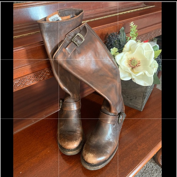 Frye Shoes - FRYE VERONICA SLOUCH BOOTS - Size 7.5B